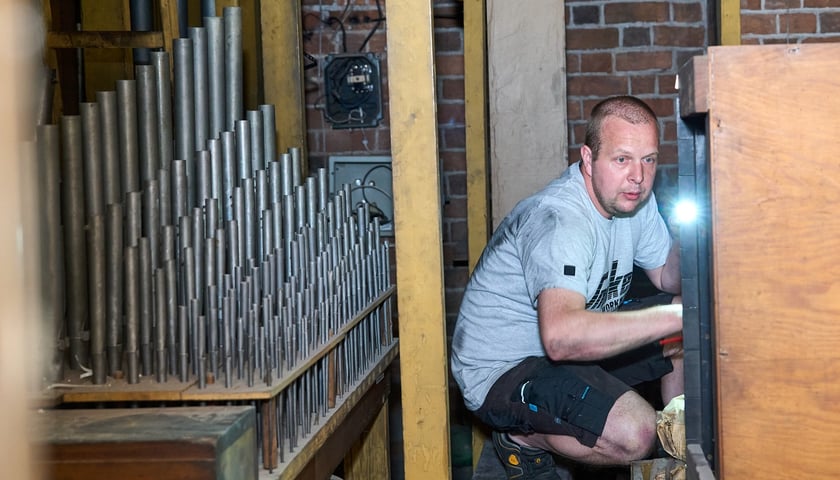<p>W katedrze św. Jana Chrzciciela trwa remont organ&oacute;w</p>