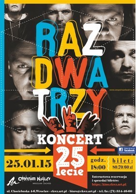Raz Dwa Trzy zagra we Wrocławiu