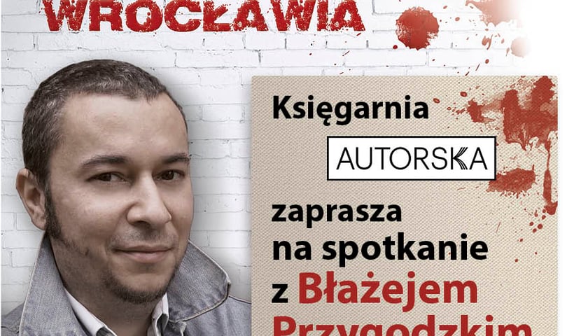 Spotkanie z Błażejem Przygodzkim, autorem kryminałów