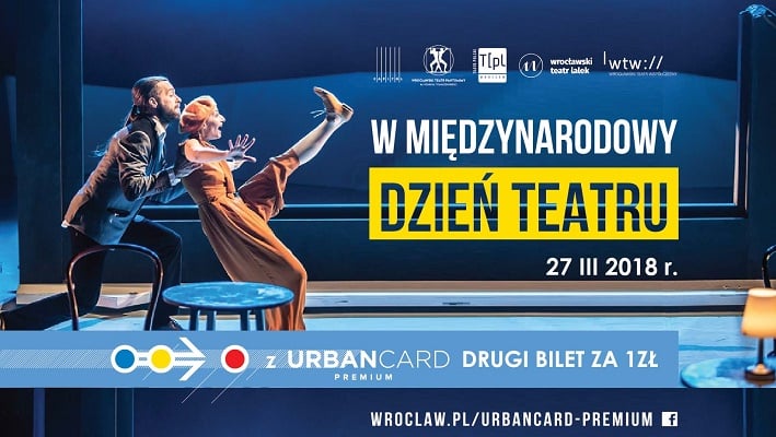 Międzynarodowy Dzień Teatru z UrbanCard Premium