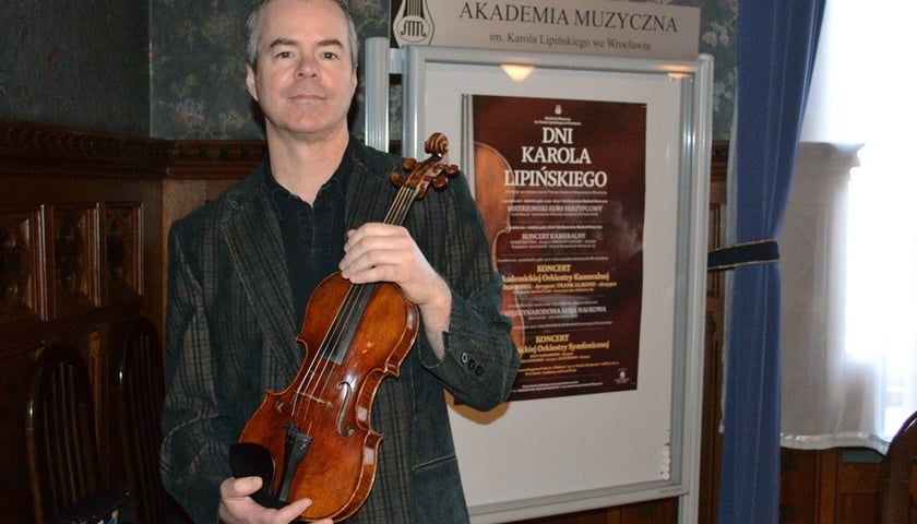 Skrzypce Stradivariusa dla Polski. Pomysł Andrzeja Kosendiaka
