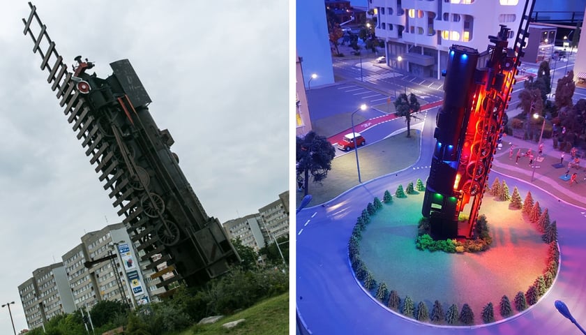 Pociąg do nieba z placu Strzegomskiego w Sky Tower. Co obejrzymy w Kolejkowie [ZDJĘCIA]