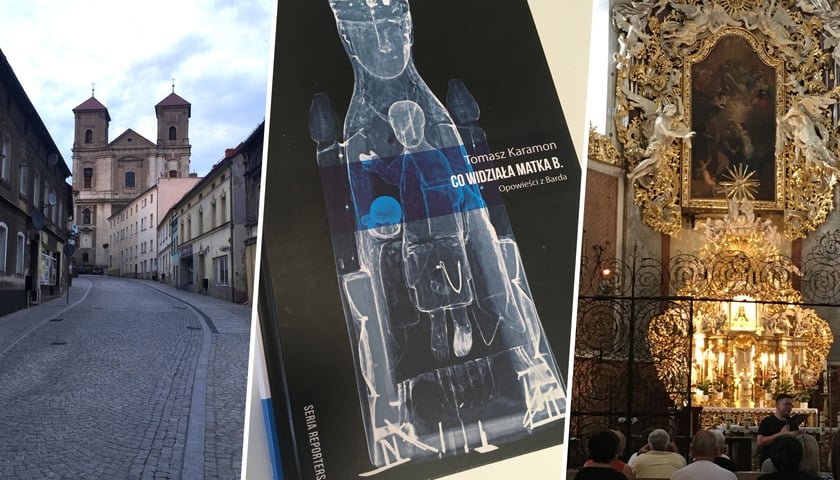 <p>Bardo i książka &bdquo;Co widziała Matka B.&rdquo; Tomasza Karamona, Wydawnictwo Dowody 2024</p>