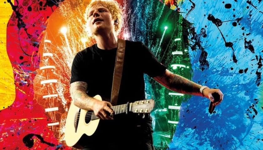 Ed Sheeran z gitarą
