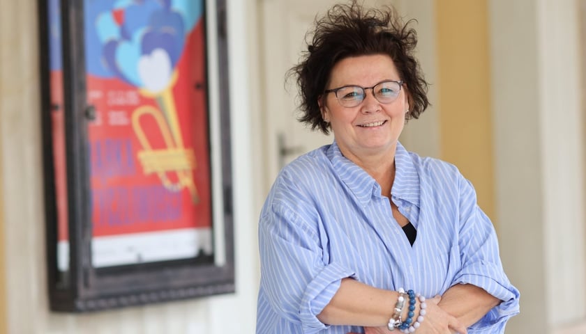 <p>Dorota Sosna z Opery Wrocławskiej, pomysłodawczyni koncertu &bdquo;Trąbka życzliwości&rdquo;</p>