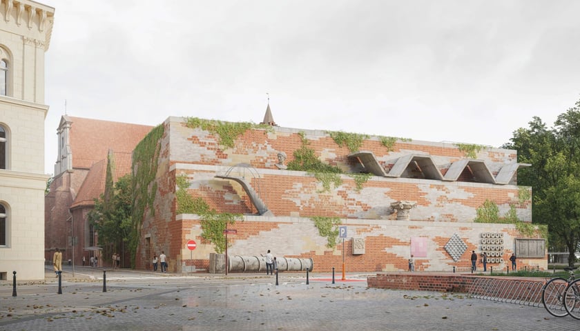 Warszawska pracownia TŁO Michał Sikorski Architekt wygrała konkurs na koncepcję przebudowy i rozbudowy Muzeum Architektury we Wrocławiu