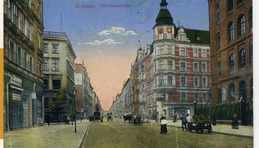 <p>Ulica Zielińskiego na dawnej poczt&oacute;wce</p>