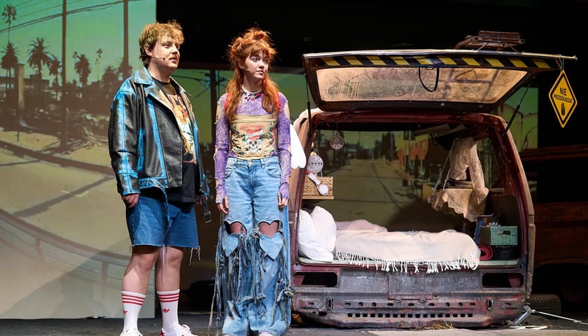 <p>Pr&oacute;ba do spektaklu &bdquo;Gry wstępne&rdquo; w na Scenie Ciśnień Teatru Muzycznego Capitol&nbsp;</p>