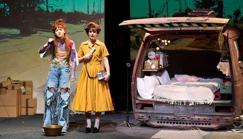 <p>Pr&oacute;ba do spektaklu &bdquo;Gry wstępne&rdquo; w na Scenie Ciśnień Teatru Muzycznego Capitol&nbsp;</p>