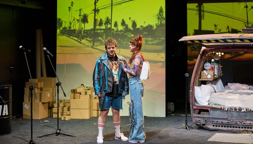 <p>Pr&oacute;ba do spektaklu &bdquo;Gry wstępne&rdquo; w na Scenie Ciśnień Teatru Muzycznego Capitol&nbsp;</p>