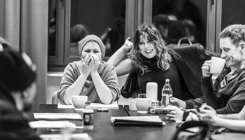 Pierwsze próby czytane do spektaklu „Heksy” w Teatrze Polskim w Podziemiu