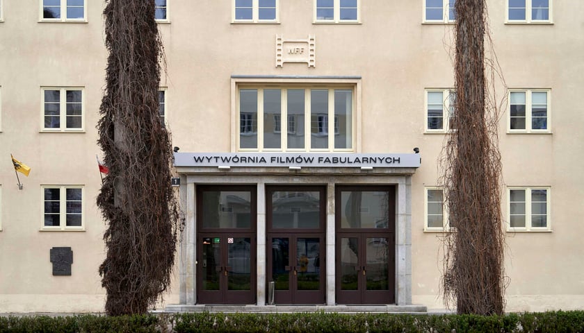 <p>Budynek Wytw&oacute;rni Film&oacute;w Fabularnych, gdzie kręcono zdjęcia do &bdquo;Rękopisu znalezionego w Saragossie&rdquo;</p>