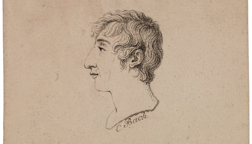 Powiększ obraz: Carl Daniel David Friedrich Bach - autoportret przed 1829 r.