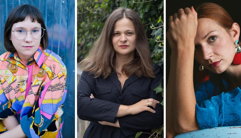 Na zdjęciach laureatki konkursu Strefy Kontaktu: od lewej Natalka Suszczyńska, Urszula Honek, Magdalena Drab