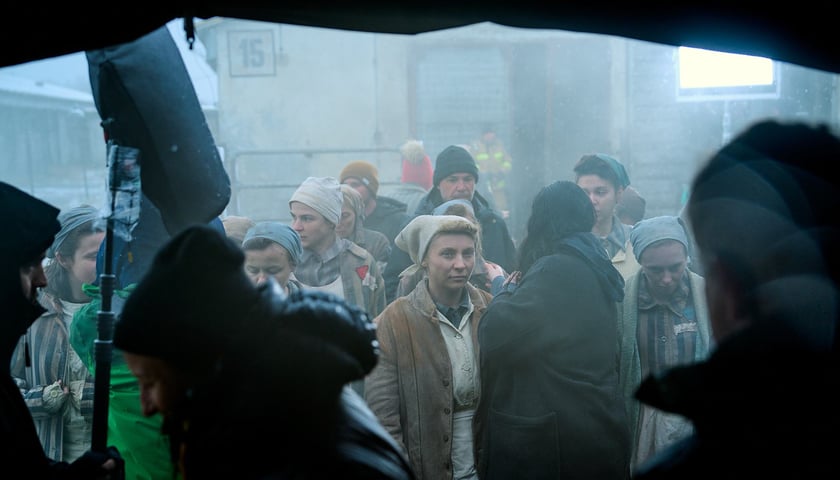 <p>Zdjęcia z planu filmu "Każda z nas", z Diane Kruger - produkacja powstaje pod Wrocławiem</p>