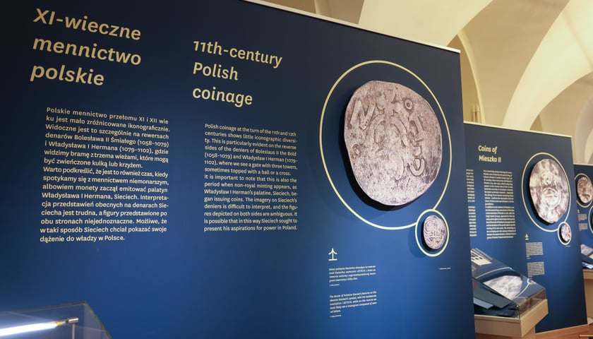 Wystawa w Muzeum Książąt Lubomirskich - pierwsze monety polskie