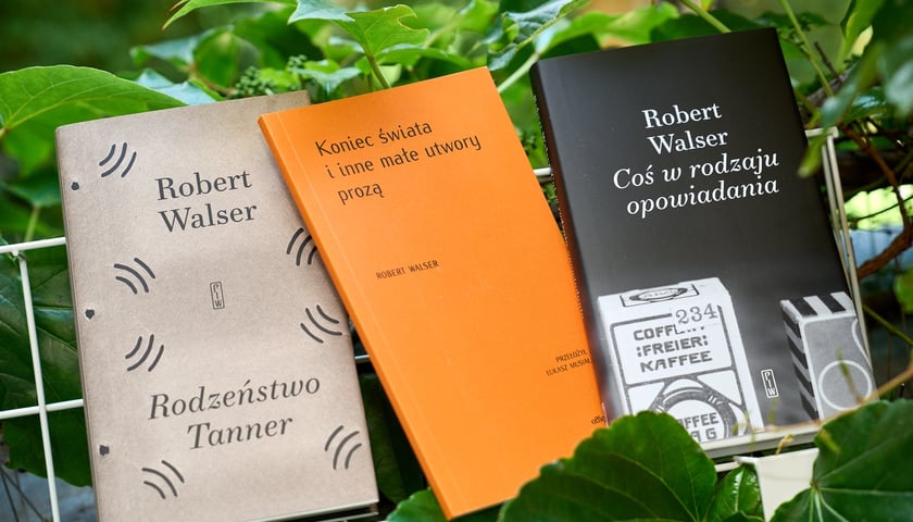 <p>Robert Walser, &bdquo;Rodzeństwo Tanner&rdquo;, &bdquo;Coś w rodzaju opowiadania&rdquo;, przekład Małgorzata Łukasiewicz, Państwowy Instytut Wydawniczy/&bdquo;Koniec świata i inne małe utwory prozą&rdquo;, przełożył Łukasz Musiał, officyna 2024</p>