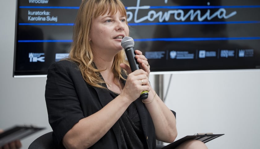 <p>Karolina Sulej, kuratorka Europejskiej Nocy Literatury 2025</p>