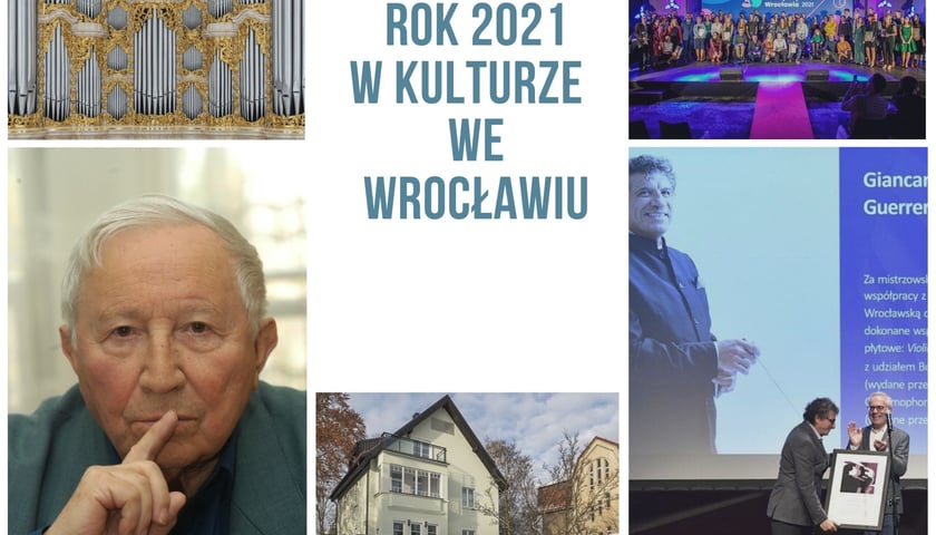 Podsumowanie najważniejszych chwil ze świata kultury we Wrocławiu w 2021 roku. 