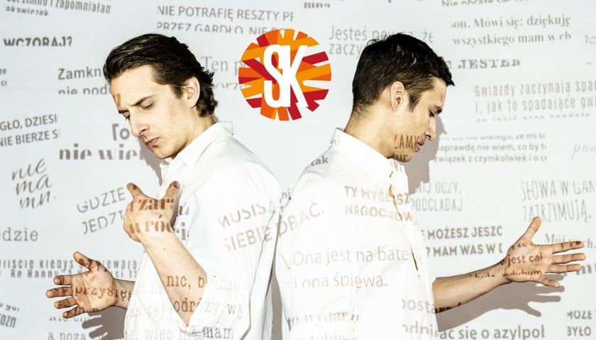 Plakat zapowiadający VII Festiwal Dramatu STREFA KONTAKTU we Wrocławskim Teatrze Współczesnym