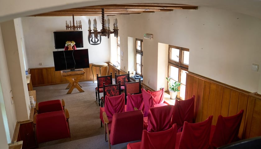 III piętro w kamieniczce &bdquo;Małgosia&rdquo; &ndash; sala wykładowa