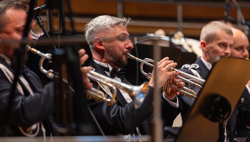 <p>Koncert jubileuszowy na 75-lecie Orkiestry Reprezentacyjnej Wojsk Lądowych w Narodowym Forum Muzyki - 19 września 2025</p>