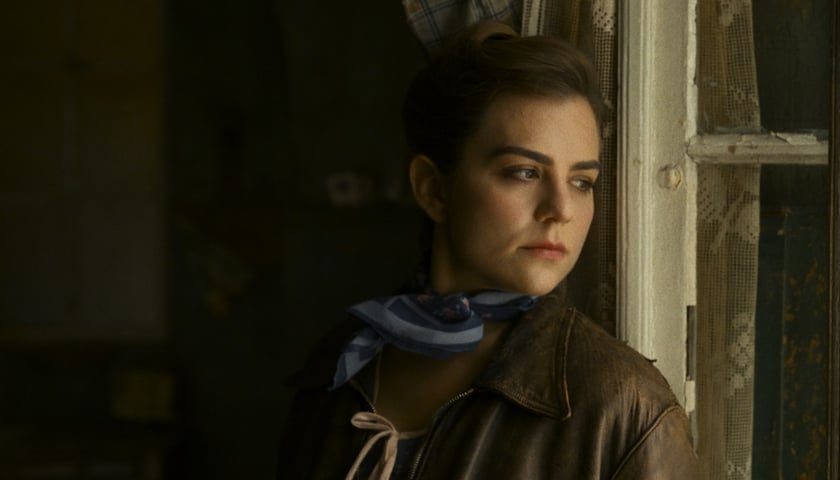 <p>Morgane Polański w filmie &bdquo;Skarbek&rdquo;&nbsp;</p>