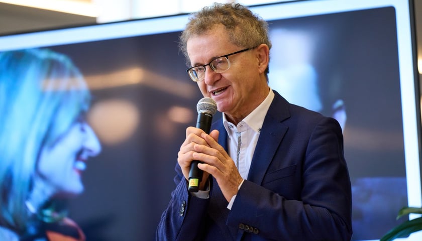 <p>Konferencja prasowa przed 11. Międzynarodowym Festiwalem Teatralnym Dialog-Wrocław 2025</p>