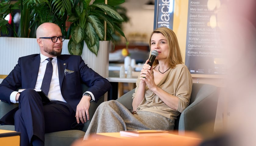 <p>Konferencja prasowa przed 11. Międzynarodowym Festiwalem Teatralnym Dialog-Wrocław 2025</p>