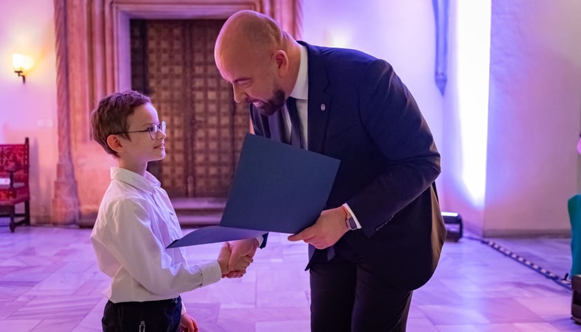 Uroczystość przyznania stypendi&oacute;w dla młodzieży wrocławskiej, uzdolnionej artystycznie