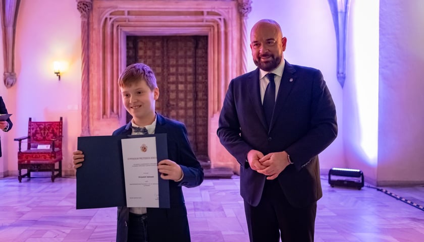 Uroczystość przyznania stypendi&oacute;w dla młodzieży wrocławskiej, uzdolnionej artystycznie