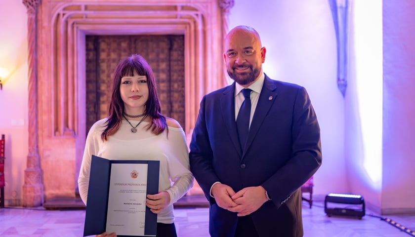 Uroczystość przyznania stypendi&oacute;w dla młodzieży wrocławskiej, uzdolnionej artystycznie