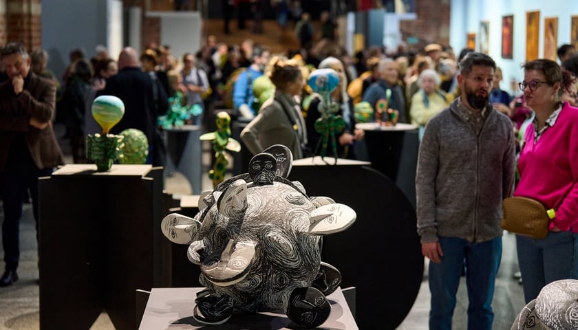 Otwarcie wystawy "Wieloświat. Anna Szpakowska-Kujawska" w Muzeum Architektury we Wrocławiu