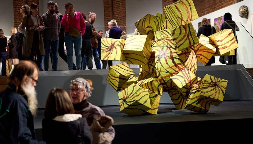 Otwarcie wystawy "Wieloświat. Anna Szpakowska-Kujawska" w Muzeum Architektury we Wrocławiu