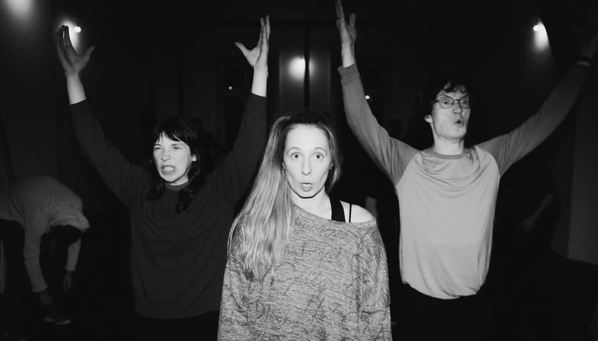 Zdjęcie z próby do Złych Baśni