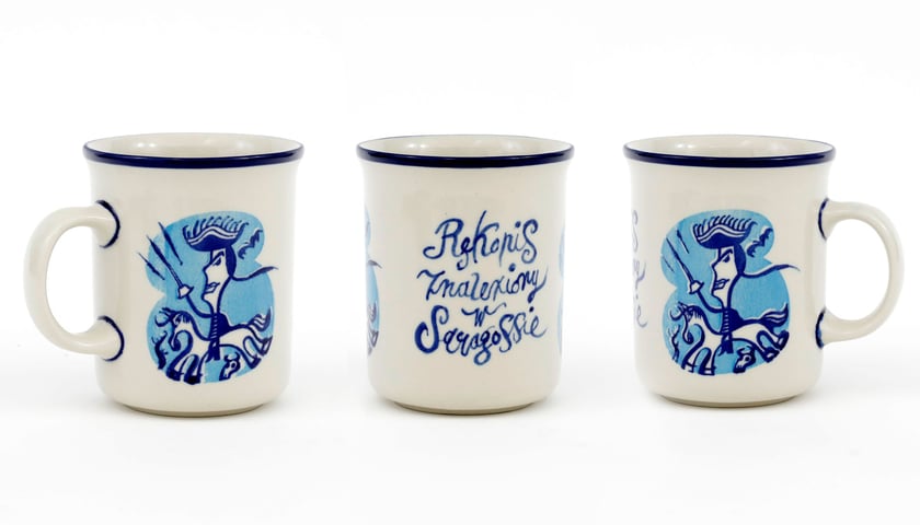 <p>Kubki z Ceramiki Artystycznej z naniesionym projektem Tomasza Brody&nbsp;</p>
