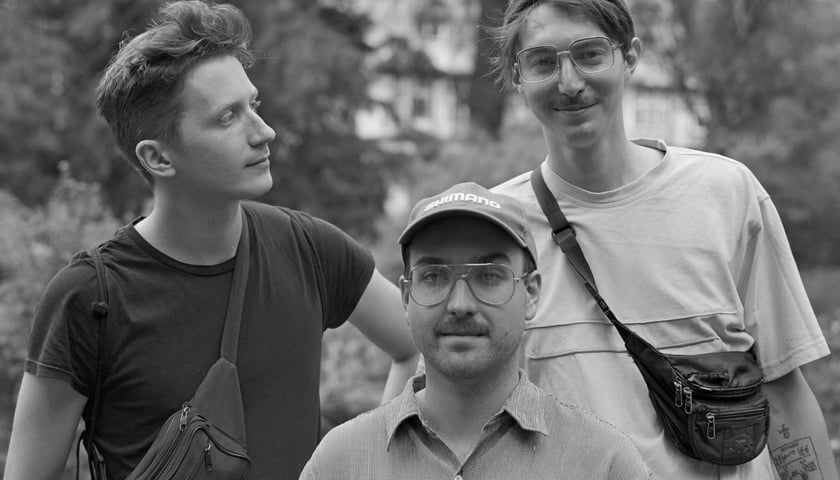 Trio Młyn, czyli Sebastian Milewski, Cezary Rosiński i Michał Wdowikowski.
