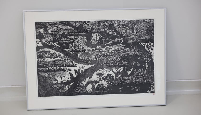 <p>Odbitka graficzna Modesty Gorol</p>