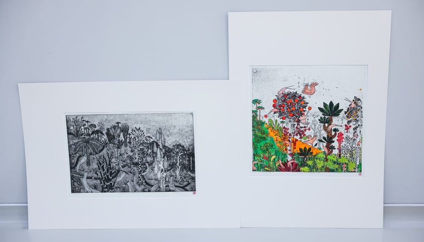 <p>Odbitki graficzne Modesty Gorol</p>