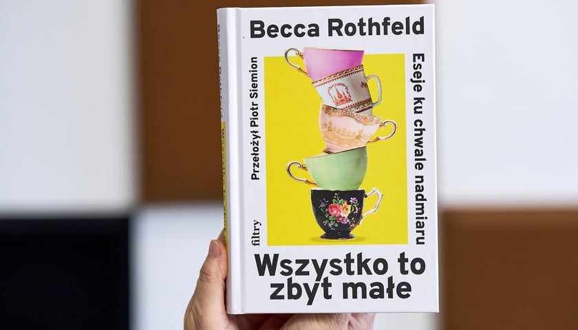 <p>Becca Rothfeld, &bdquo;Wszystko to zbyt małe. Eseje ku chwale nadmiaru&rdquo;, przełożył Piotr Siemion, Wydawnictwo Filtry</p>