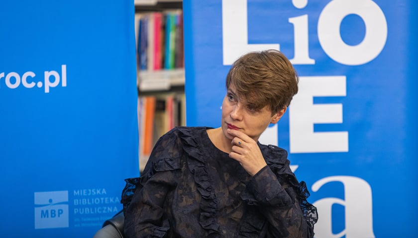 Spotkanie z Elizą Kącką w Mediatece, październik 2025