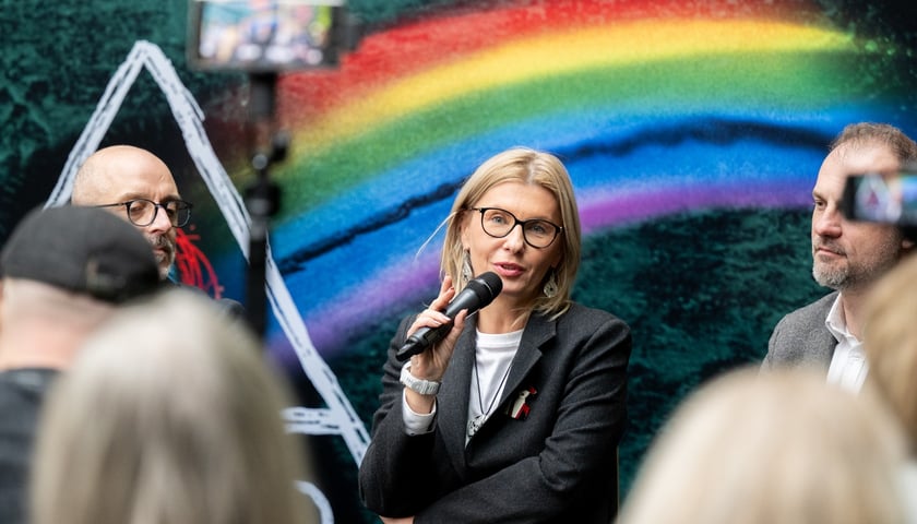 <p>Konferencja prasowa z ogłoszeniem programu PPA 2026 &ndash; wiceprezydent Wrocławia Renata Granowska</p>