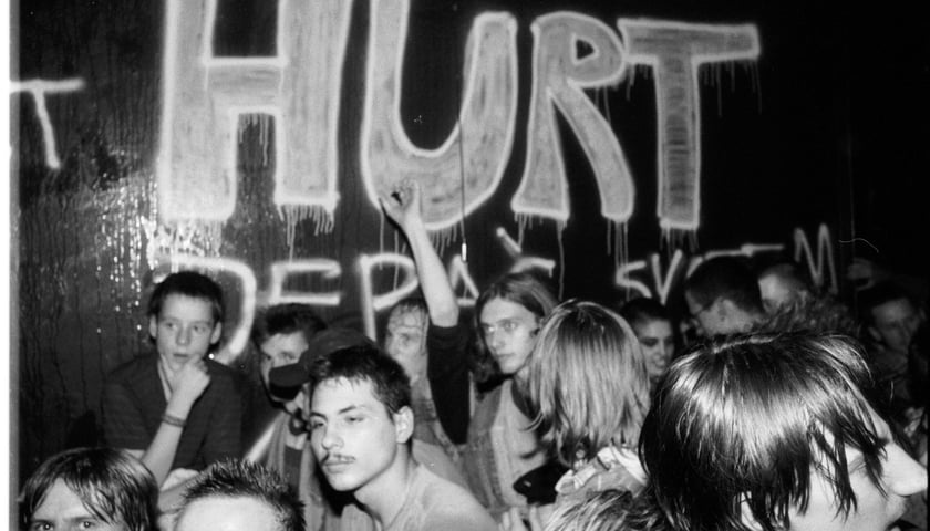 Koncert Hurtu w klubie Amsterdam przy ul. Borowskiej, 1994