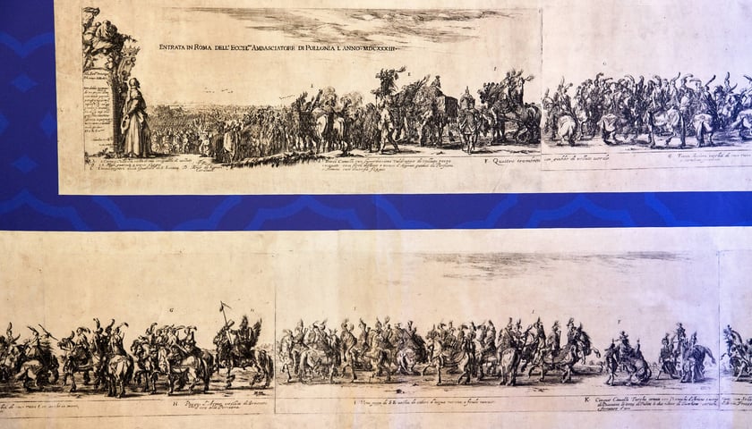 <p>Wjazd Jerzego Ossolińskiego do Rzymu</p>