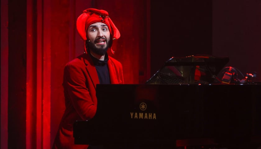 <p>Finał Konkursu Aktorskiej Interpretacji Piosenki &ndash; Piotr &bdquo;Jaszczur&rdquo; Śnieguła</p>