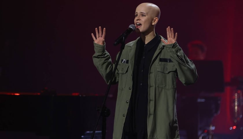 <p>Finał Konkursu Aktorskiej Interpretacji Piosenki &ndash; Maja Frejtag</p>