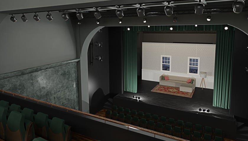 <p>Tak będzie wyglądała scena Sceny Kameralnej Teatru Polskiego</p>