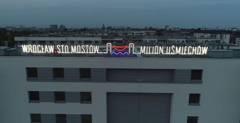 Nowy neon we Wrocławiu