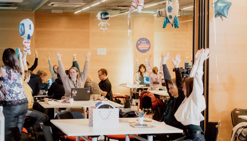 Uczestnicy poprzednich edycji Cassini Hackathon.