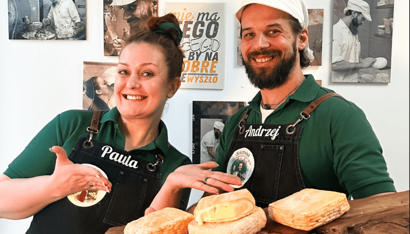Paulina i Andrzej Sawiccy.